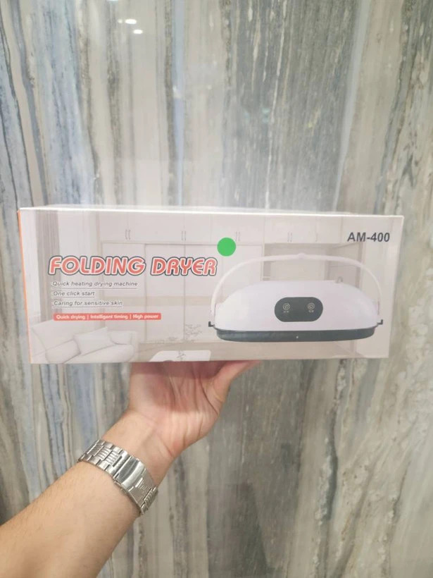 خشککن لباس AM-400 | دستگاه خشککن و گرمکن لباس قابل حمل